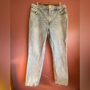 Abercrombie & Fitch the 90s straight ultra high rise size 16/33